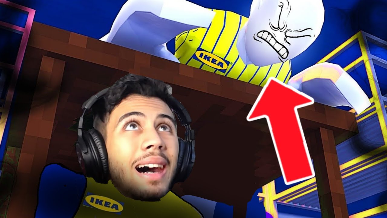 حياتي : جربنا تحدي 24 ساعة في محل ايكيا المسكون في روبلوكس !!؟ Roblox