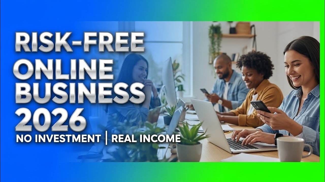Risk-Free Online Business 2026 | Start From Mobile | Step-by-Step|