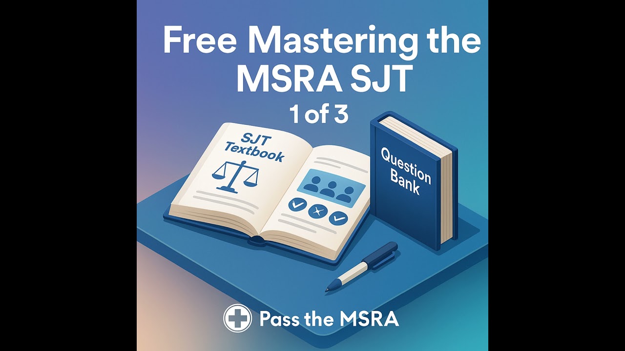 SJT: Free Mastering the MSRA SJT (1 of 3): Professionalism, Safety, Communication & Leadership Fu...