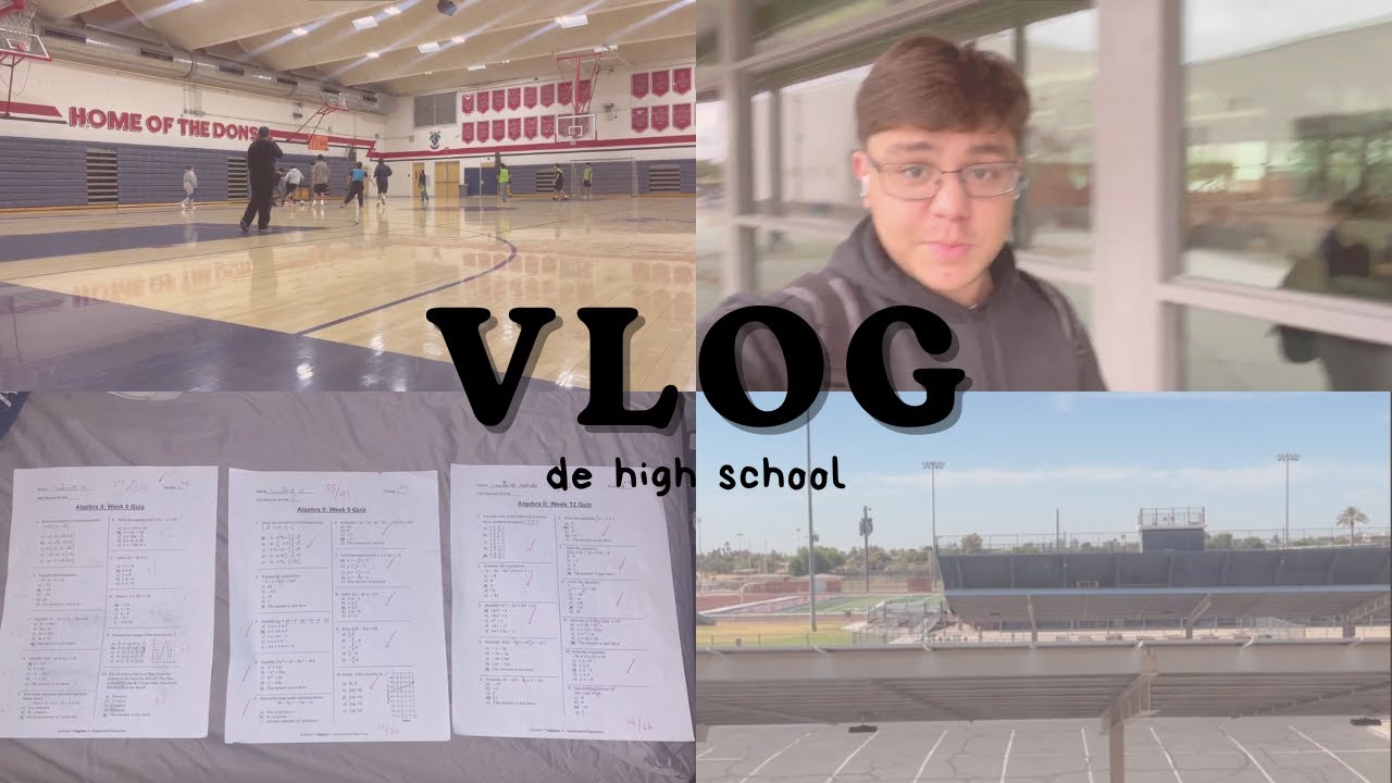 COMO É UM DIA DE HIGH SCHOOL NO ARIZONA! 🇺🇸