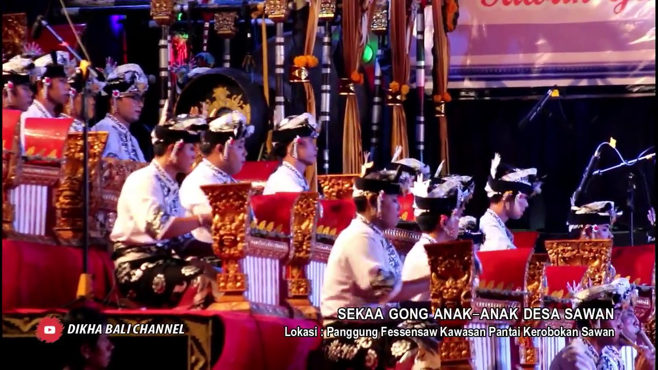 Sekaa Gong Taruna Gajah Mada Desa Sawan di Fessensaw 2019