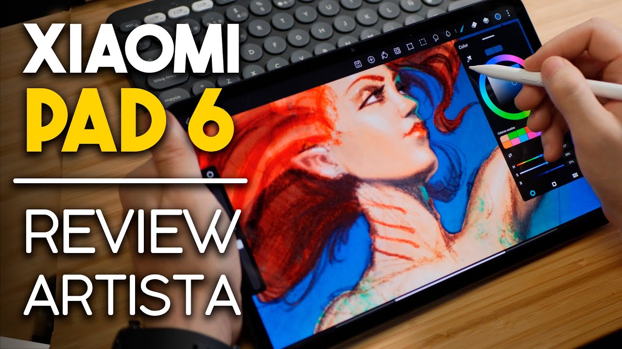 ¿Buena para dibujar? XIAOMI PAD 6 +  Xiaomi Smart Pen 2 / Review Ilustración y dibujo