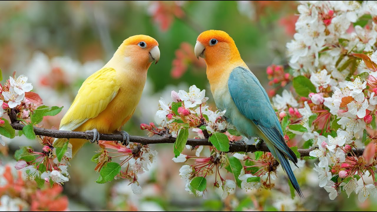 🌿 Relaxing Piano & Birds Chirping - Natural Sounds for Stress Reduction, Focus, and Inner Peace 🕊️💮🎼