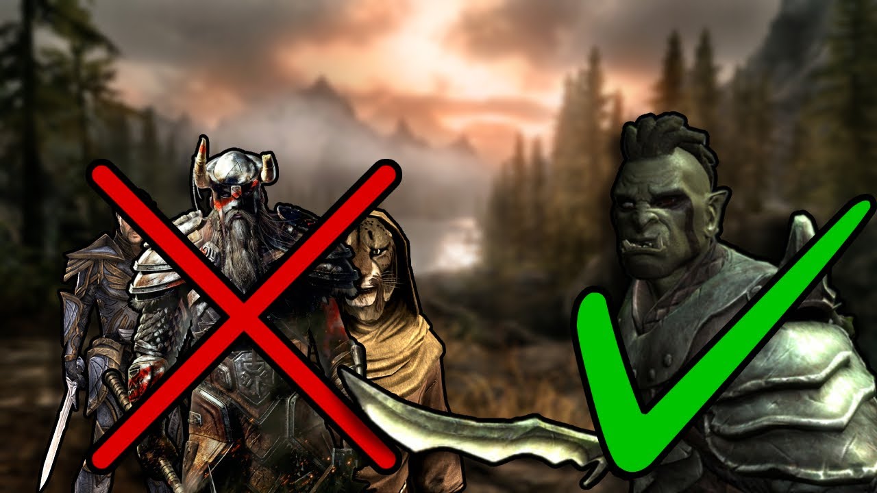 This is why Orcs are the BEST Race in Skyrim