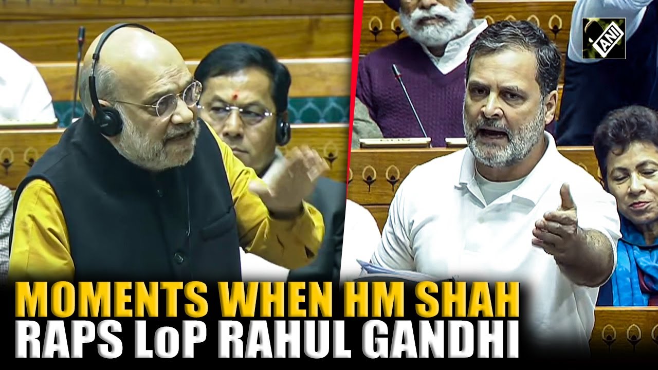 Budget Session 2026: Heated moments when HM Amit Shah interjected LoP Rahul during speech in House