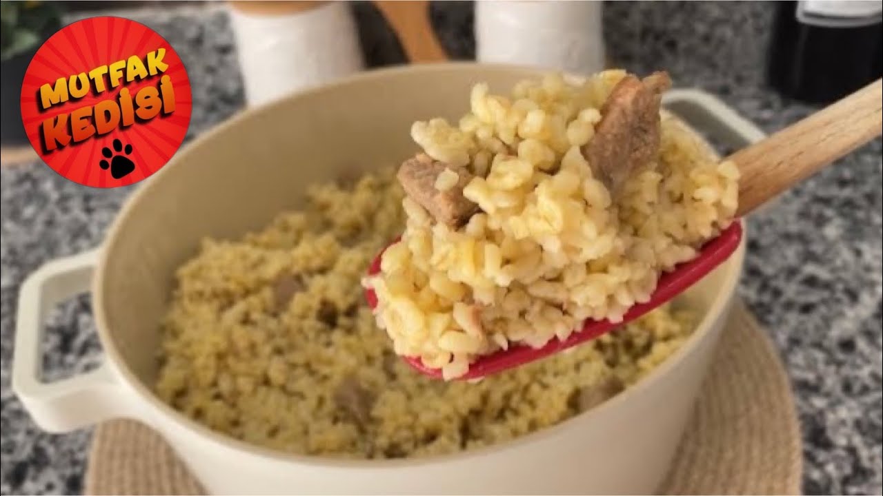 Etli bulgur pilavı tarifi / Nasıl yapılır ? ￼