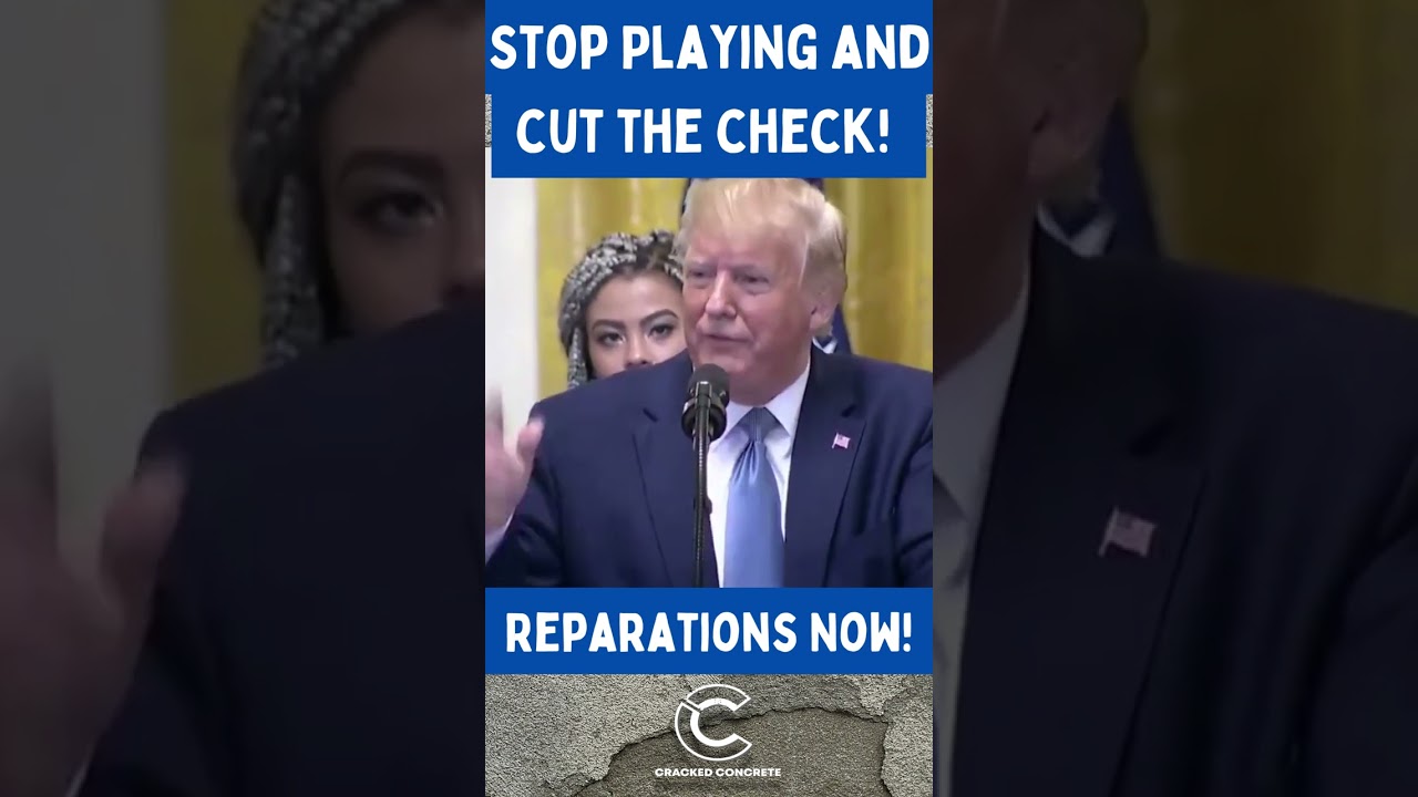 Trump ADMITS the TRUTH that Black Folks built America