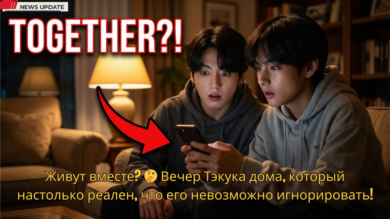 Живут вместе? 🤔 Вечер Тэкука дома, который настолько реален, что его невозможно игнорировать!