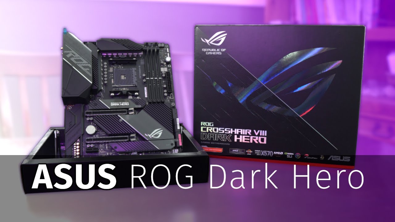 The hero we need & deserve . . . ASUS ROG X570 Dark Hero motherboard –  An in-depth overview