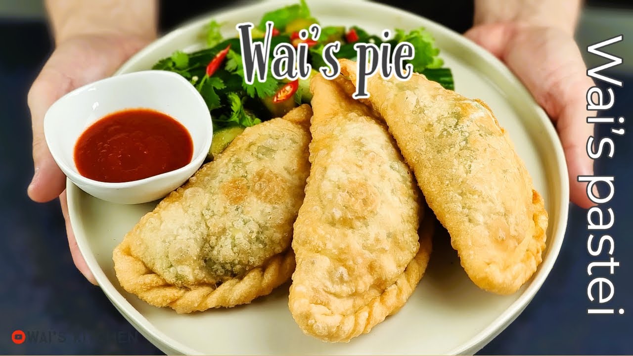On-Wai's Lekkere Chinese pastei 😋 / The A-mazing Wai's Pie 😋自创中式韭菜盒子新吃法！试试看！