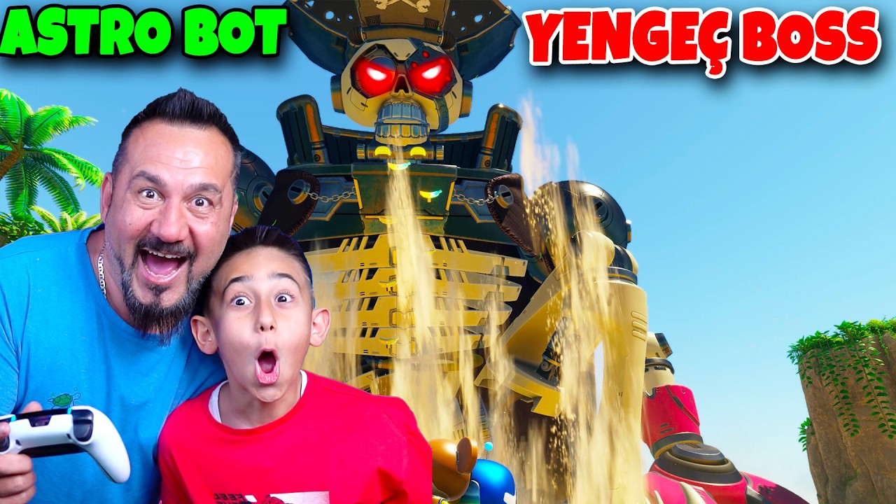 DEV YENGE&Ccedil; KORSAN BOSS! EGEMEN KAAN İLE PS5 ASTRO BOT OYNUYORUZ! #5