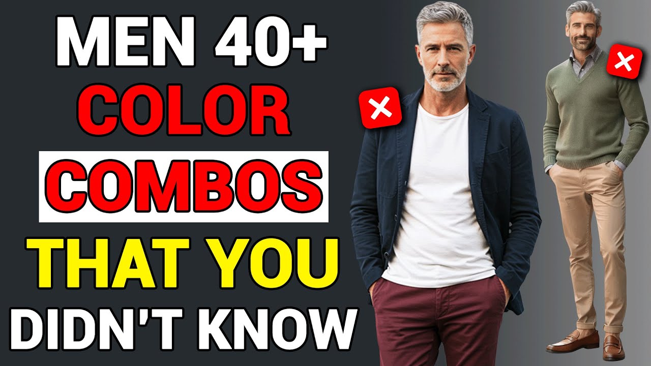 12 Secret Color Combos You're Missing In 2025 | Men’s Style 40+40+