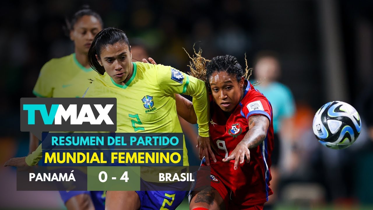 Brasil vs Panamá (4-0) | Mundial Femenino Australia y Nueva Zelanda 2023