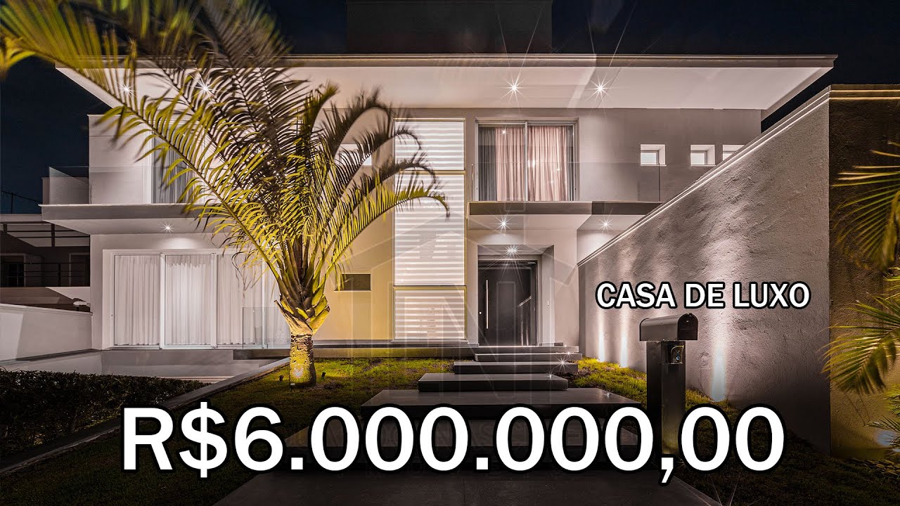 R$6.000.000,00 - CASA DE LUXO EM ARUJÁ - SÃO PAULO PORTEIRA FECHADA OM VISTA