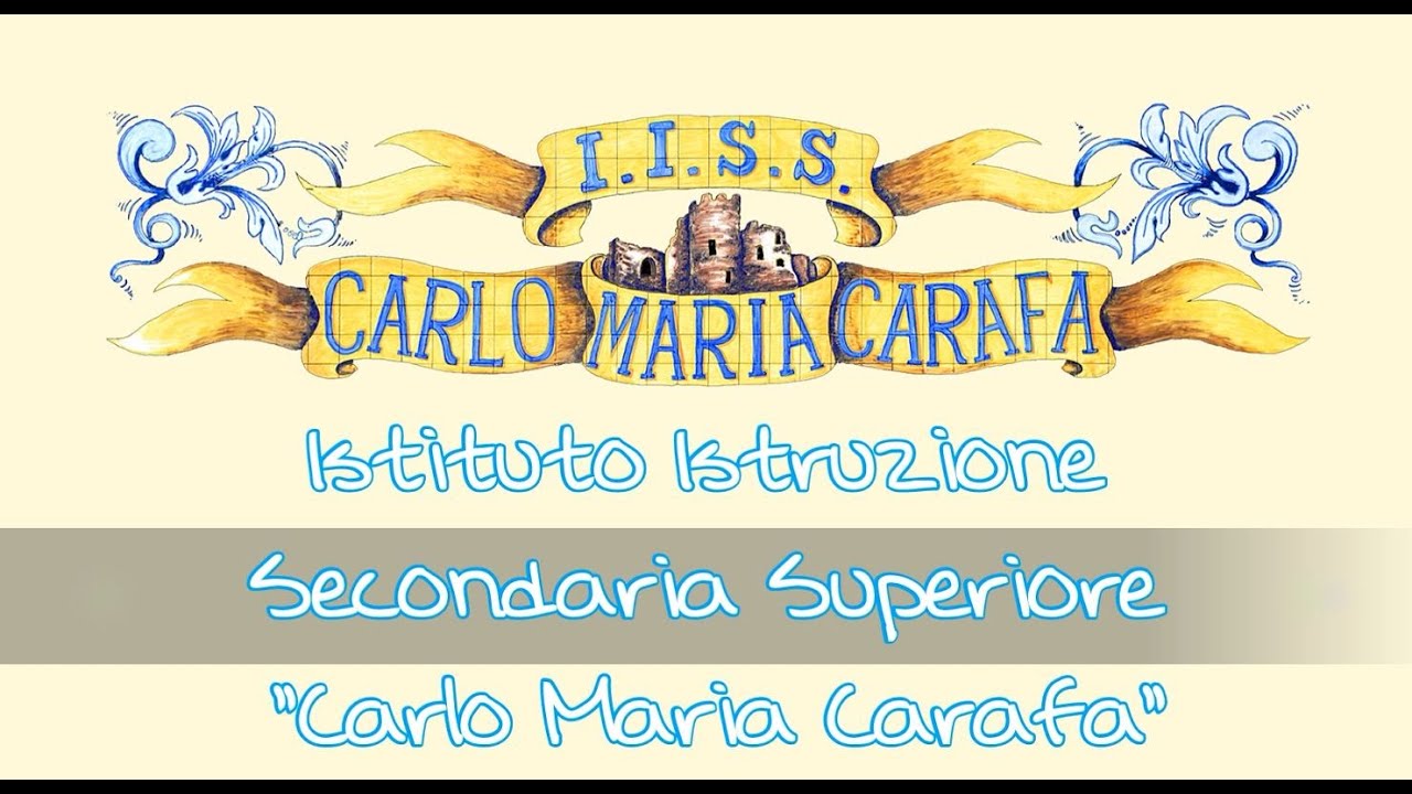 La scuola si presenta  I I S S  Carlo Maria Carafa Mazzarino e Riesi  CL