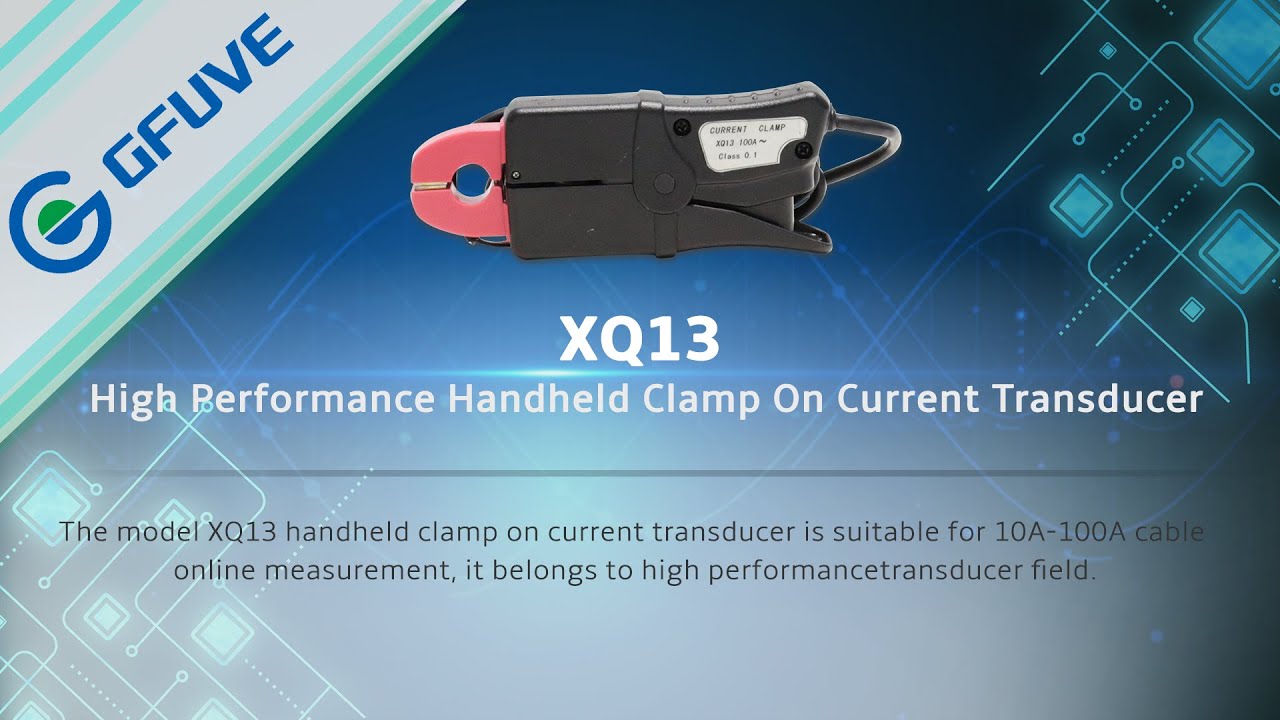 GFUVE XQ13 100A split core current transducer with 13mm hole, class 0.1