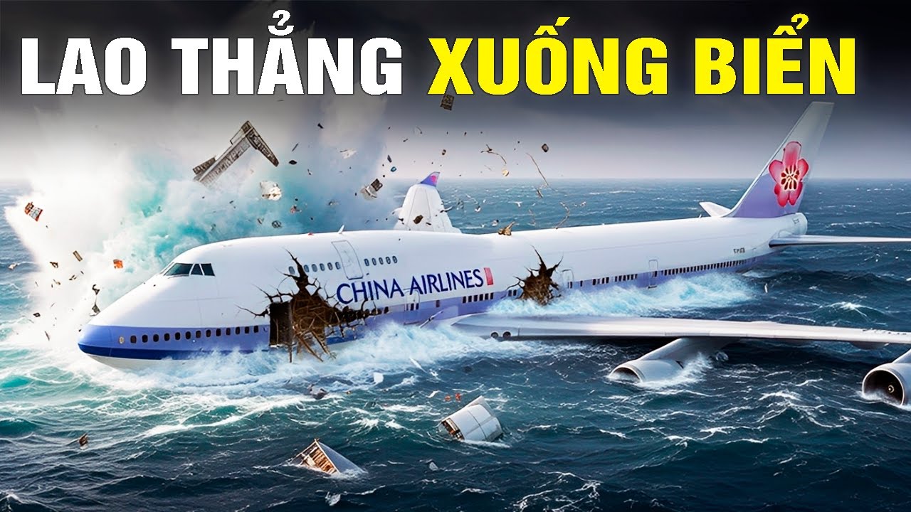 Boeing 747 Lao Kinh Hoàng Xuống Biển nhưng Kỳ Tích Đã Xảy Ra| CHINA AIRLINES 605