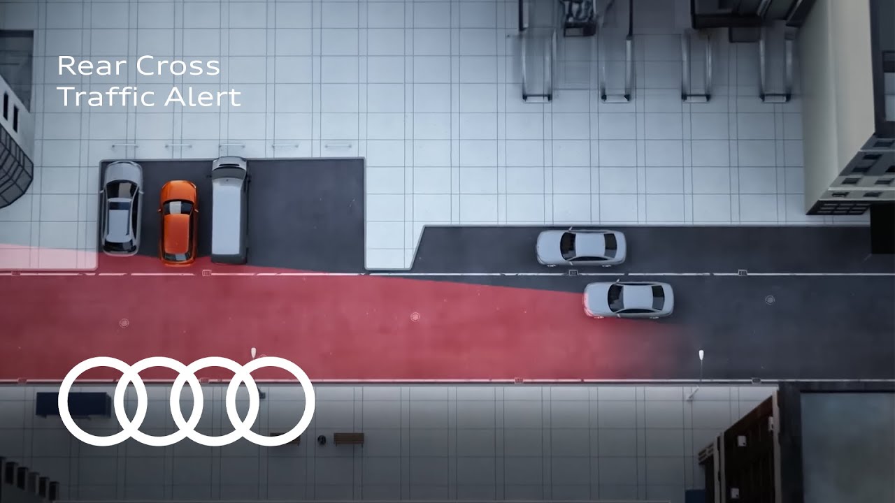 Audi Tech Tutorial: Система предупреждения о перекрестном движении сзади