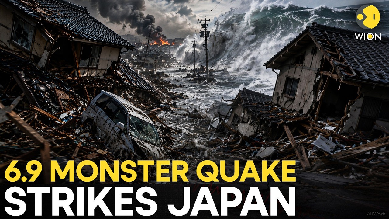 Japan Earthquake: 6.9-Magnitude Earthquake Strikes Off Northern Japan, Buildings Tremble | Originals