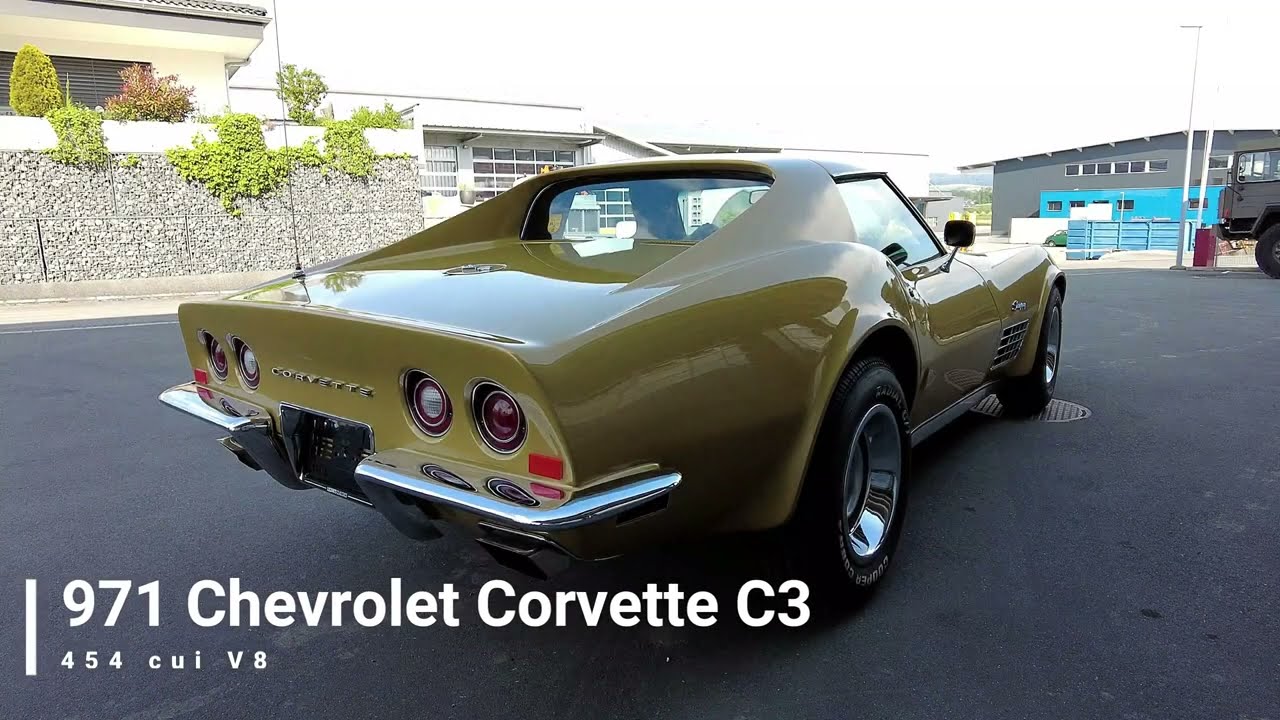 1971 Chevrolet Corvette C3 454 Exhaust Sound
