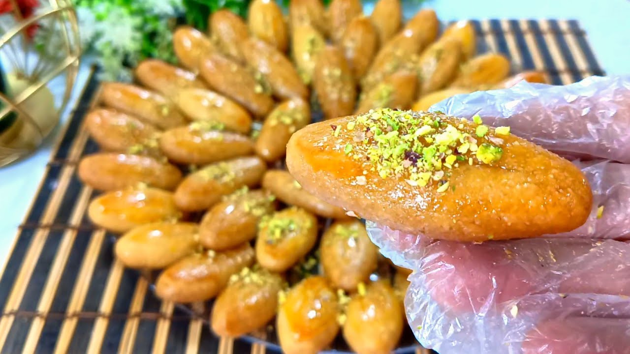 لو عندك ٣معالق سميد❗هتعملي ألذ حلويات سريعه دايبه  مرمله❗الكل هيطلبها منك❗وبطعم  من الاخر #رموش_الست