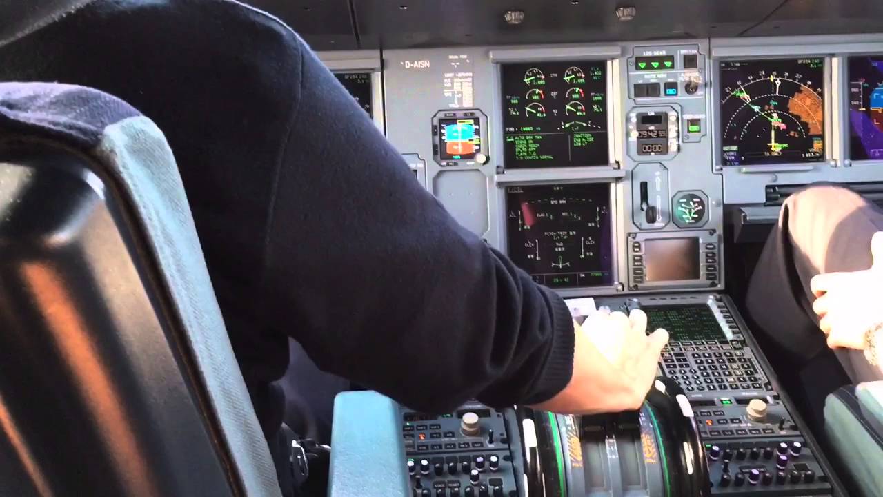 [HD] (NEW) A321 Cockpit Takeoff Lufthansa at Frankfurt Airport