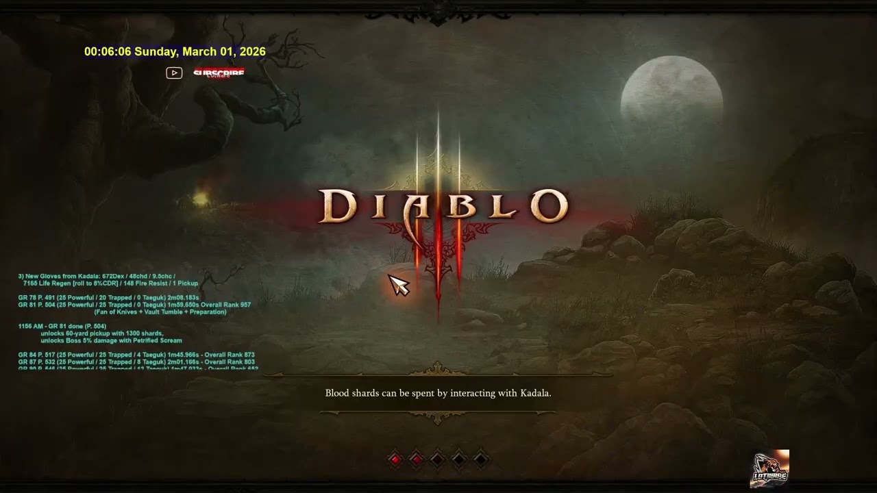D3 28Feb-01Mar2026 EU- Season 37 - Late Night Nephalem Rifts