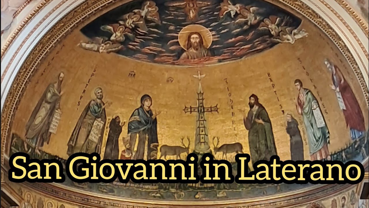 San Giovanni in Laterano. Battistero. Affreschi di Costantino