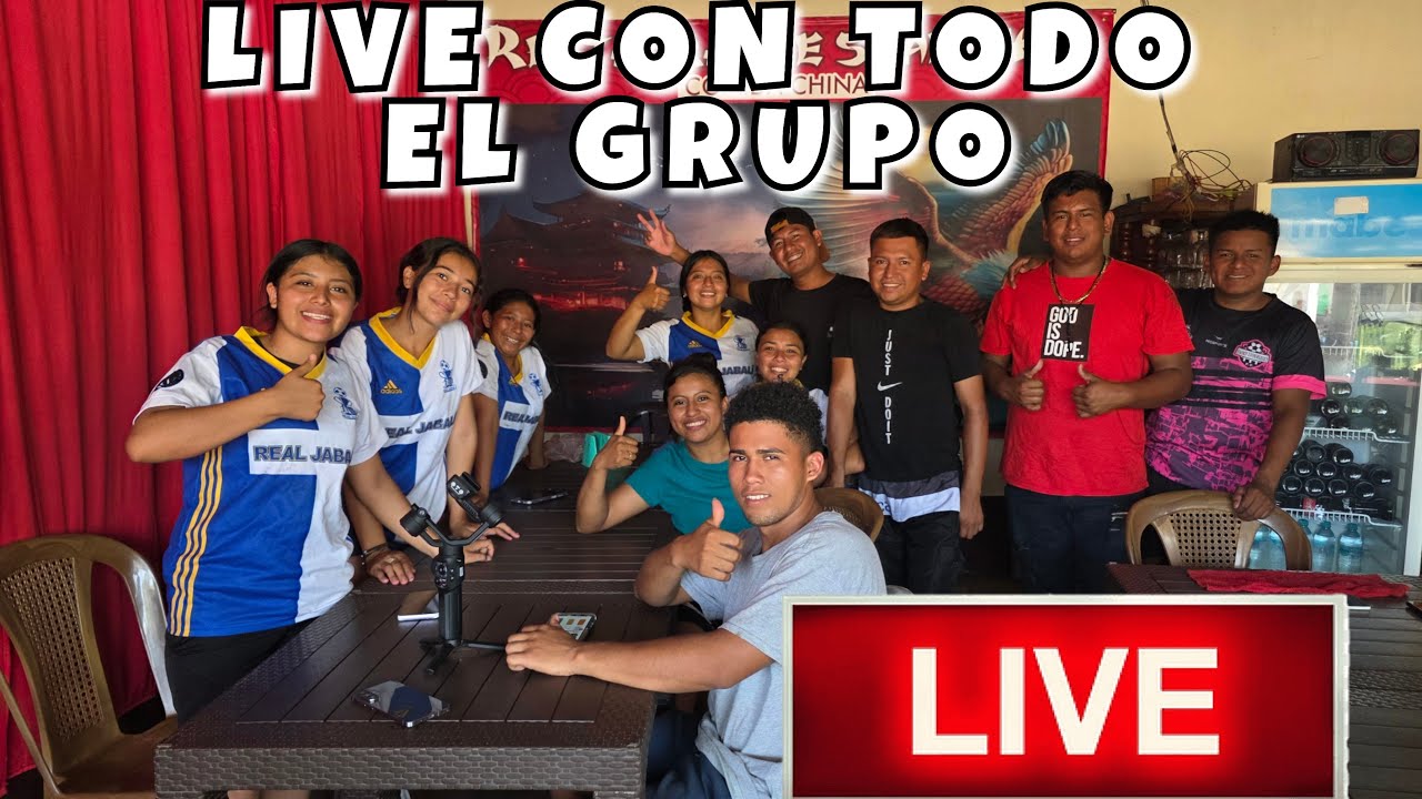 LIVE - Este es el nuevo Grupo, VENDRAN NUEVOS INTEGRANTES