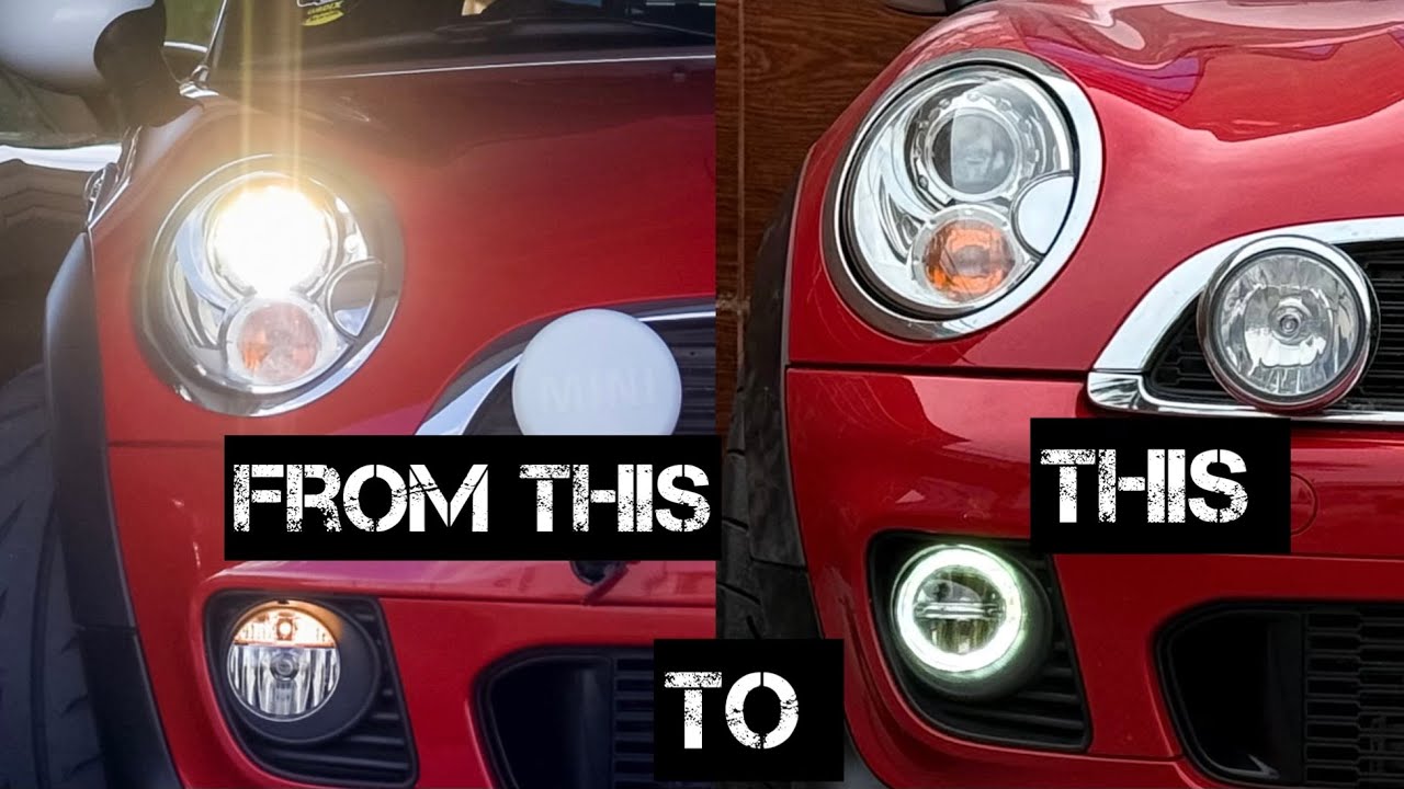 Cómo cambiar antinieblas por una luz diurna [Mini Cooper s/jcw r56]