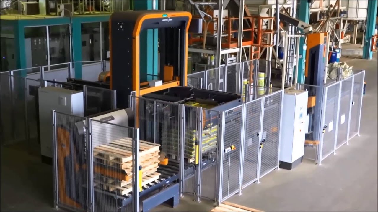 Bag palletizing system