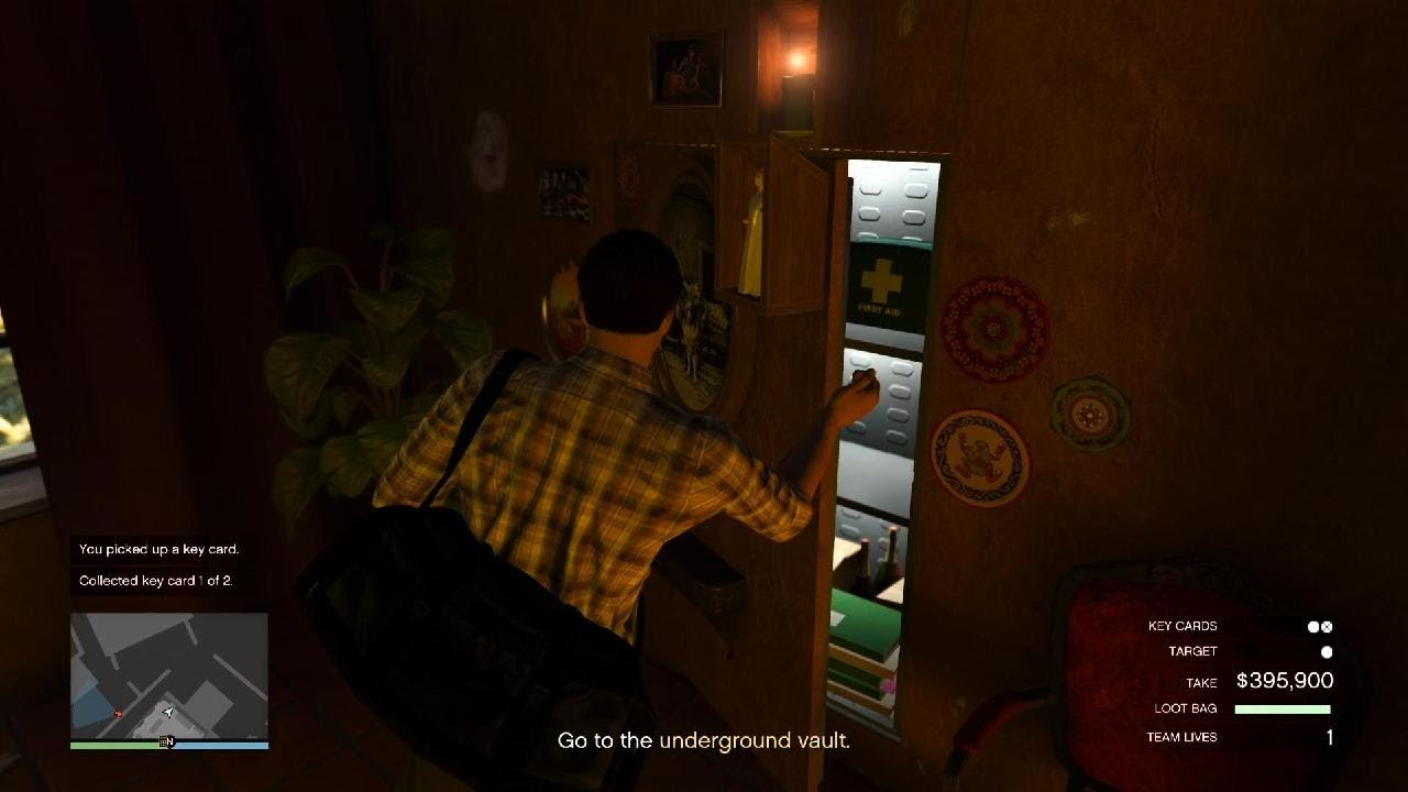 Cayo perico heist solo stealth gta5