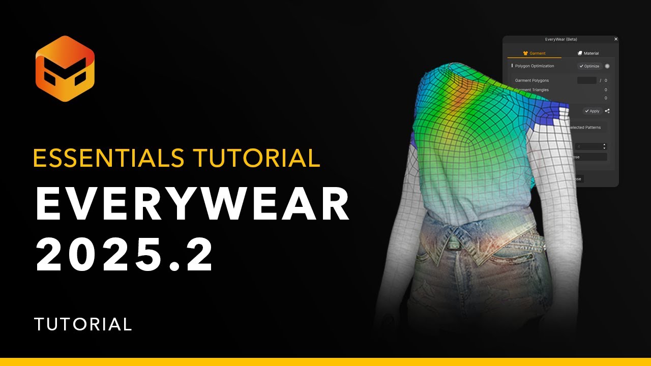 Marvelous Designer 2025.2: EVERYWEAR Tutorial (English)