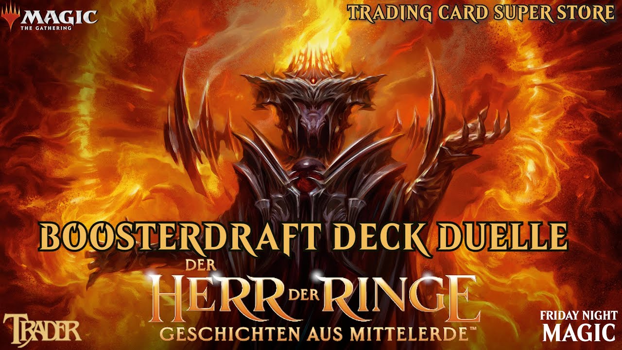 MTG Lord of the Rings Booster Draft Duelle | Magic the Gathering deutsch | Trader | Herr der Ringe