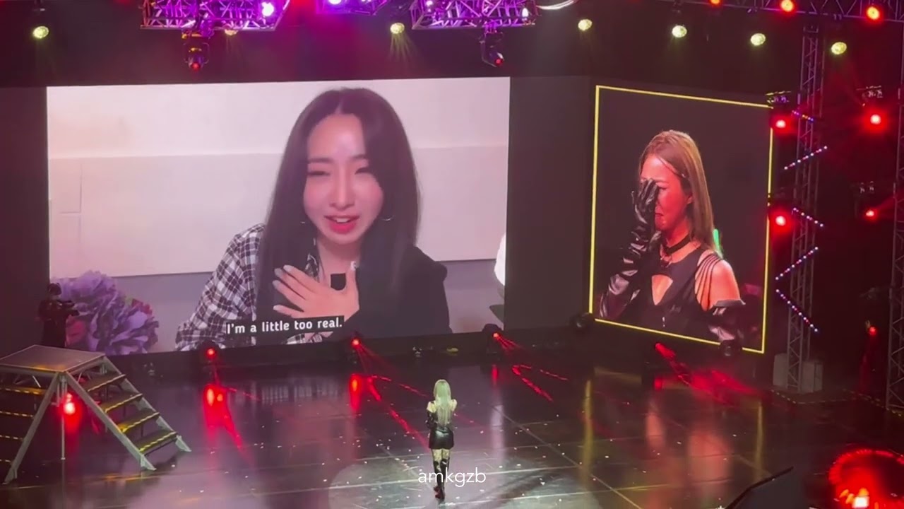 230604 [Fancam] Surprise VCR for MINZY + Photo time #GleeTourinManila #MinzyinManila