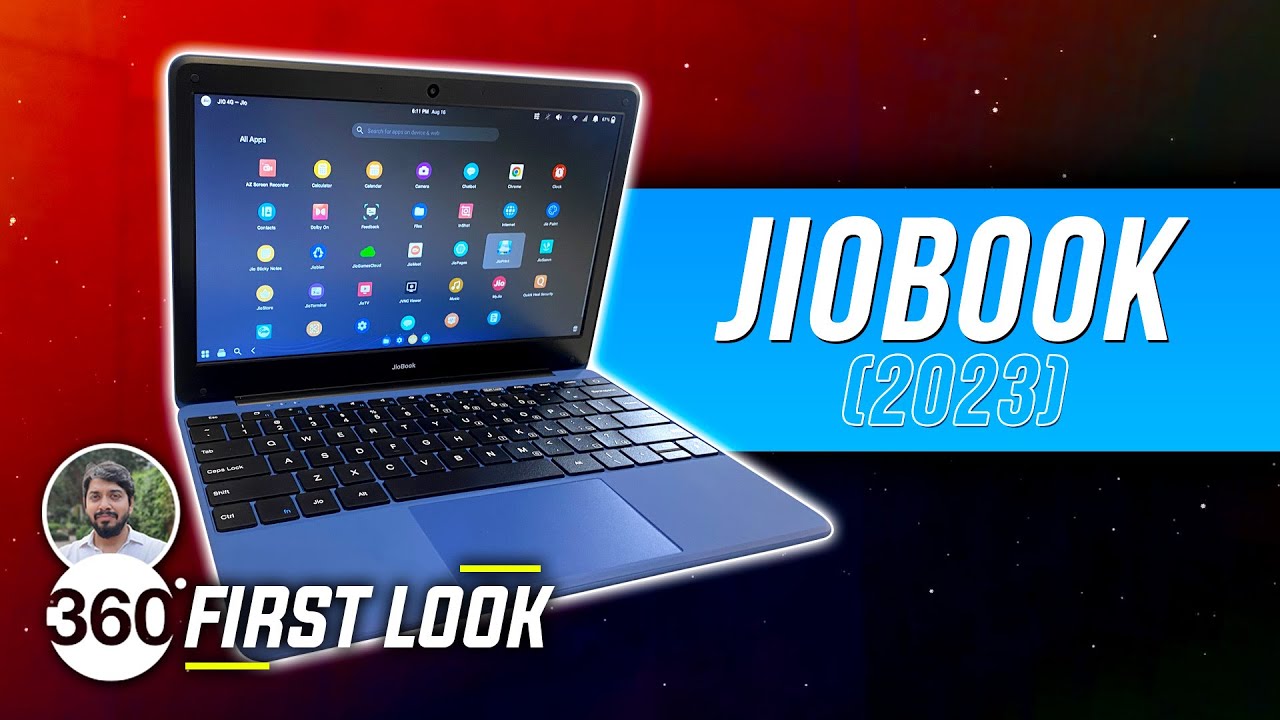 JioBook (2023) Laptop First Look: Always-on 4G, 8+ Hours Battery Life, JioOS and More