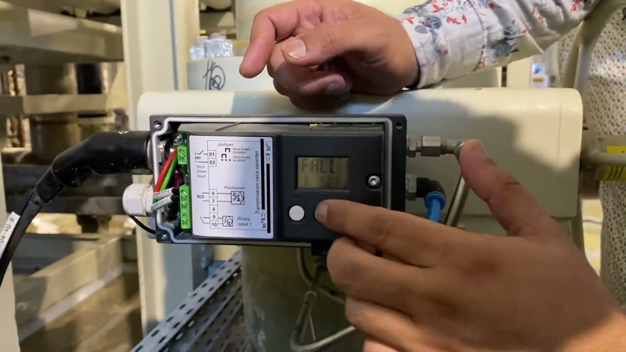 SIEMENS SIPART PS2 Pneumatic Valve Positioner Configuration / Parameters Setting