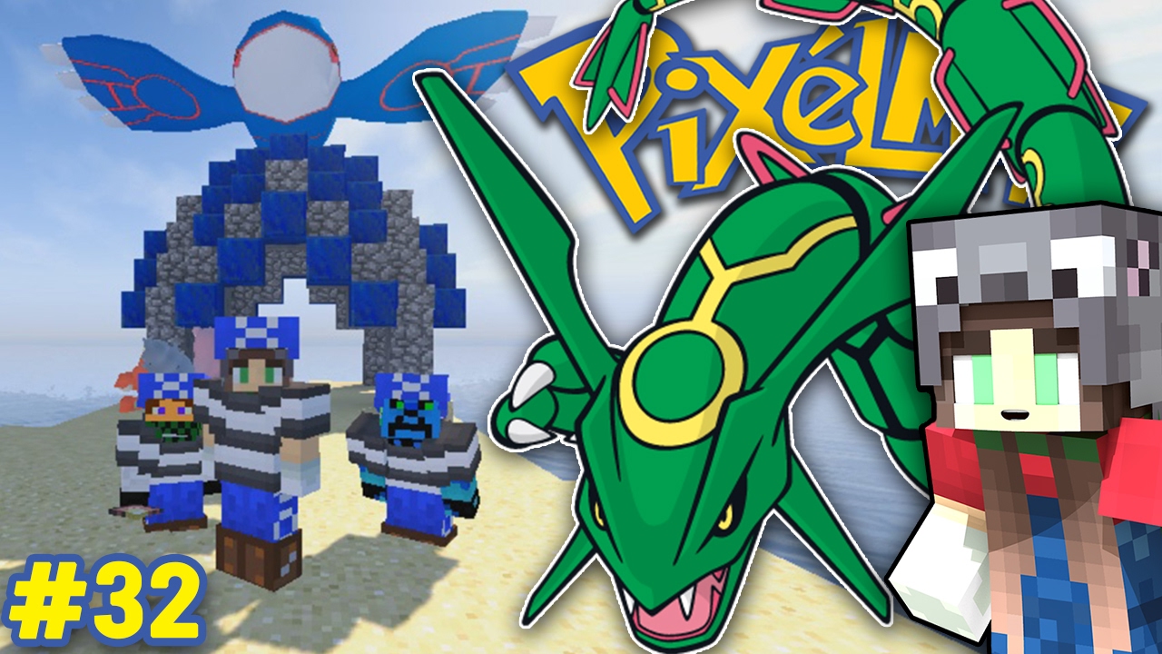 ENTRO NEL TEAM IDRO E RECUPERO RAYQUAZA - Pixelmon #32