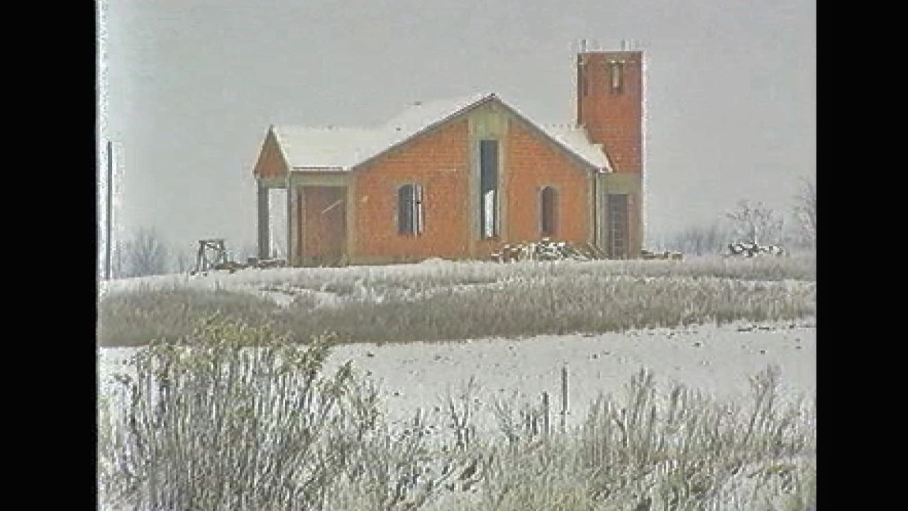 Nova Šarovka i Stari Senkovac 1995. sa snijegom