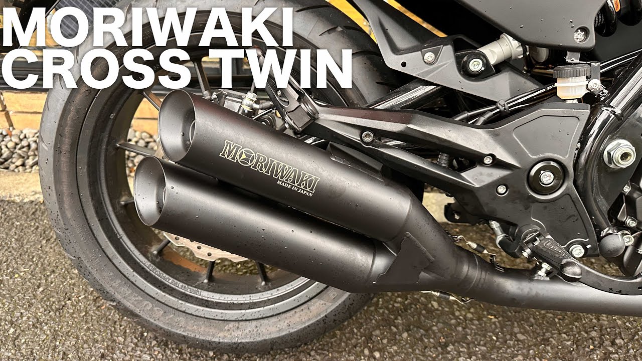 X350用モリワキマフラー「CROSS TWIN」発売前レビュー！