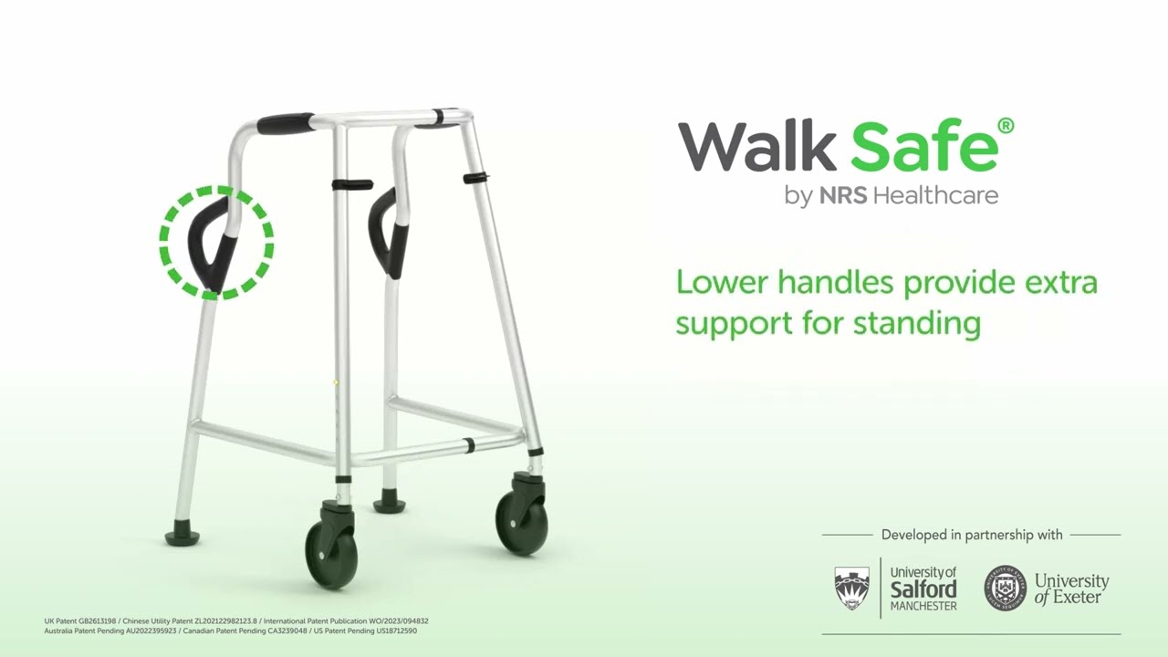 The NRS Healthcare Walk Safe&reg; walking frame