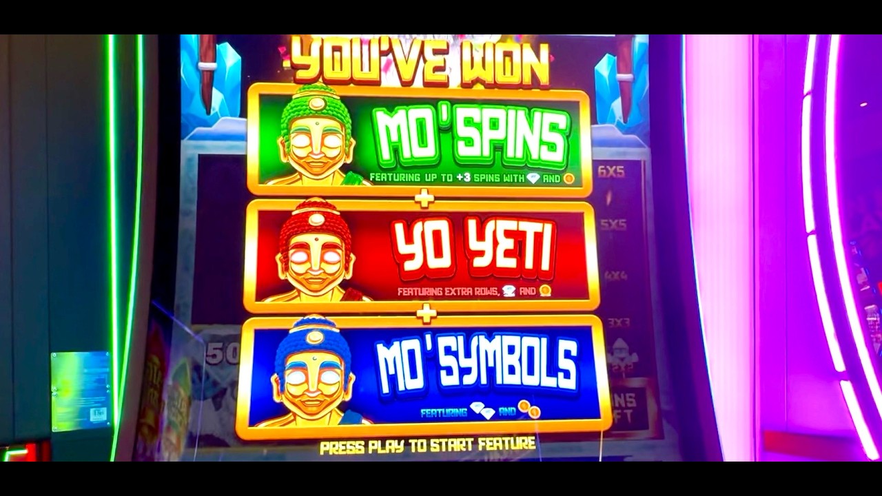 CRAZY TRIPLE POP YO YETI BONUS - HARRAHS POMPANO