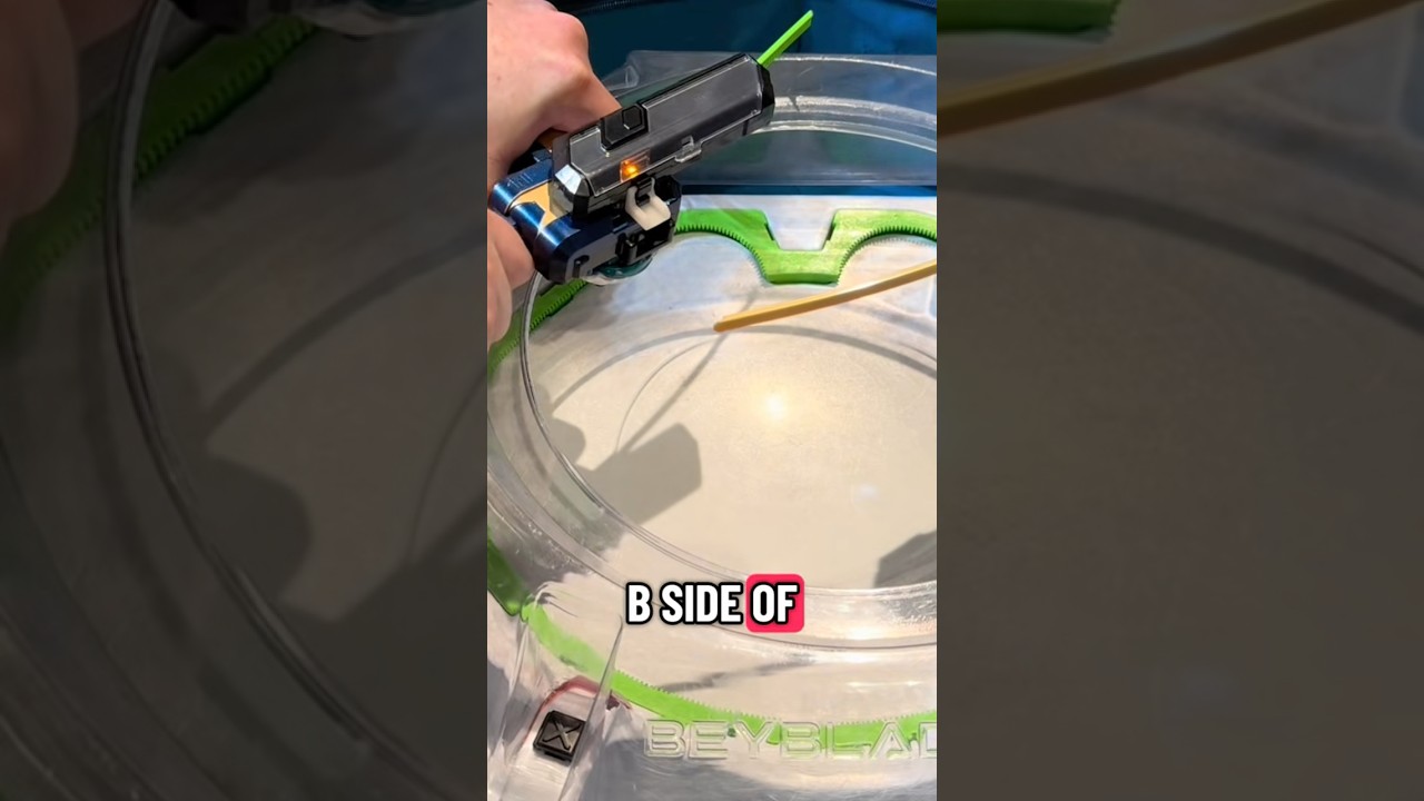 How to Do The B Side Drop Launch in Beyblade X
