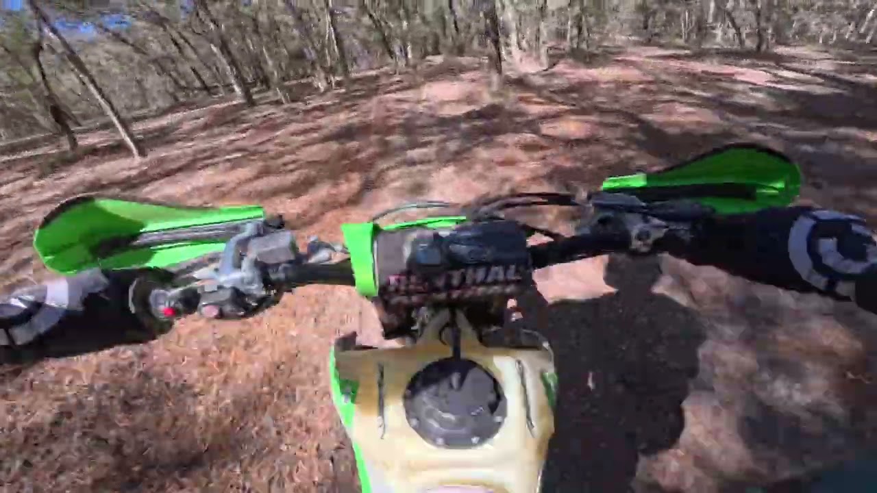Croom Motorcycle Park between the trees 2023 KX450