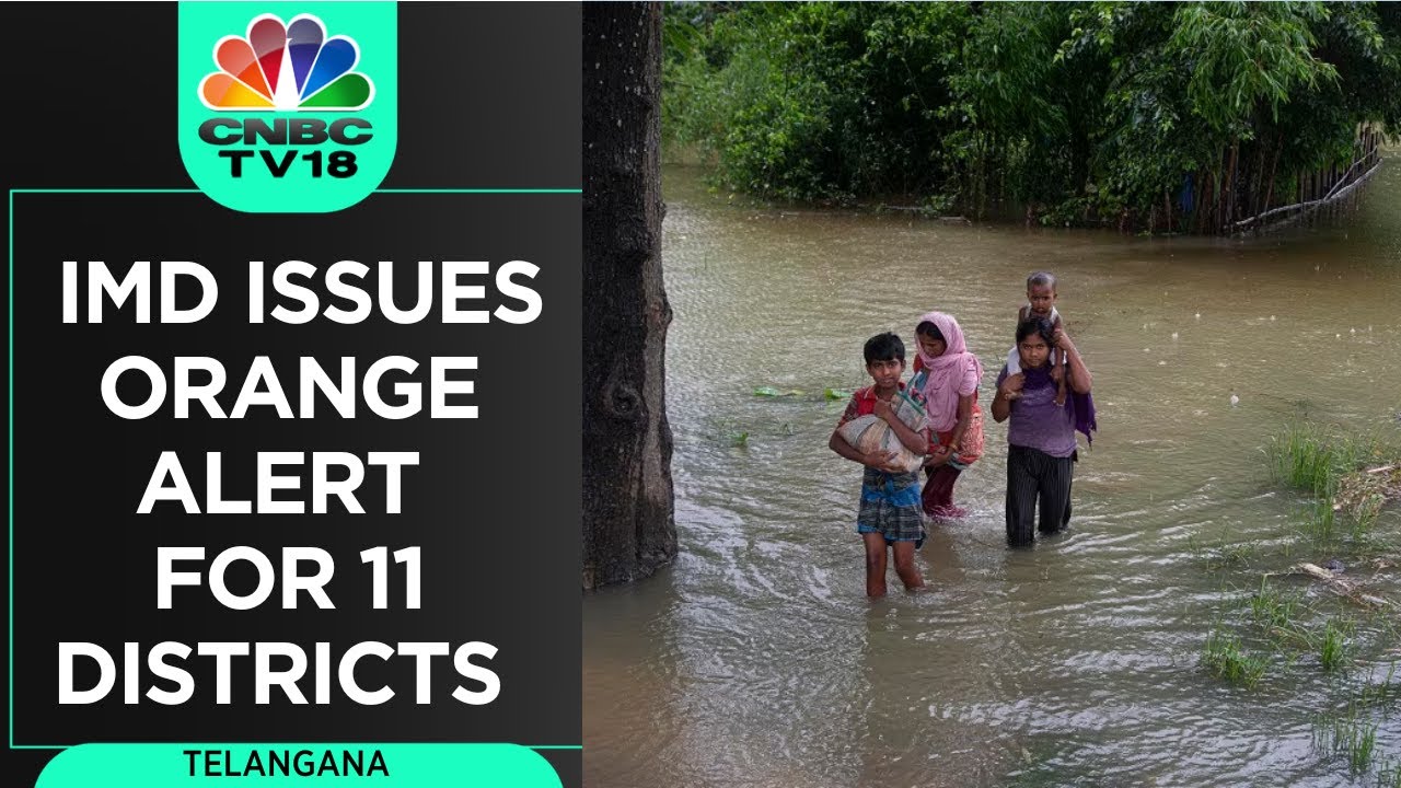 Weather Update | IMD Issues Orange Alert For 11 Districts In Telangana | N18V | CNBC TV18
