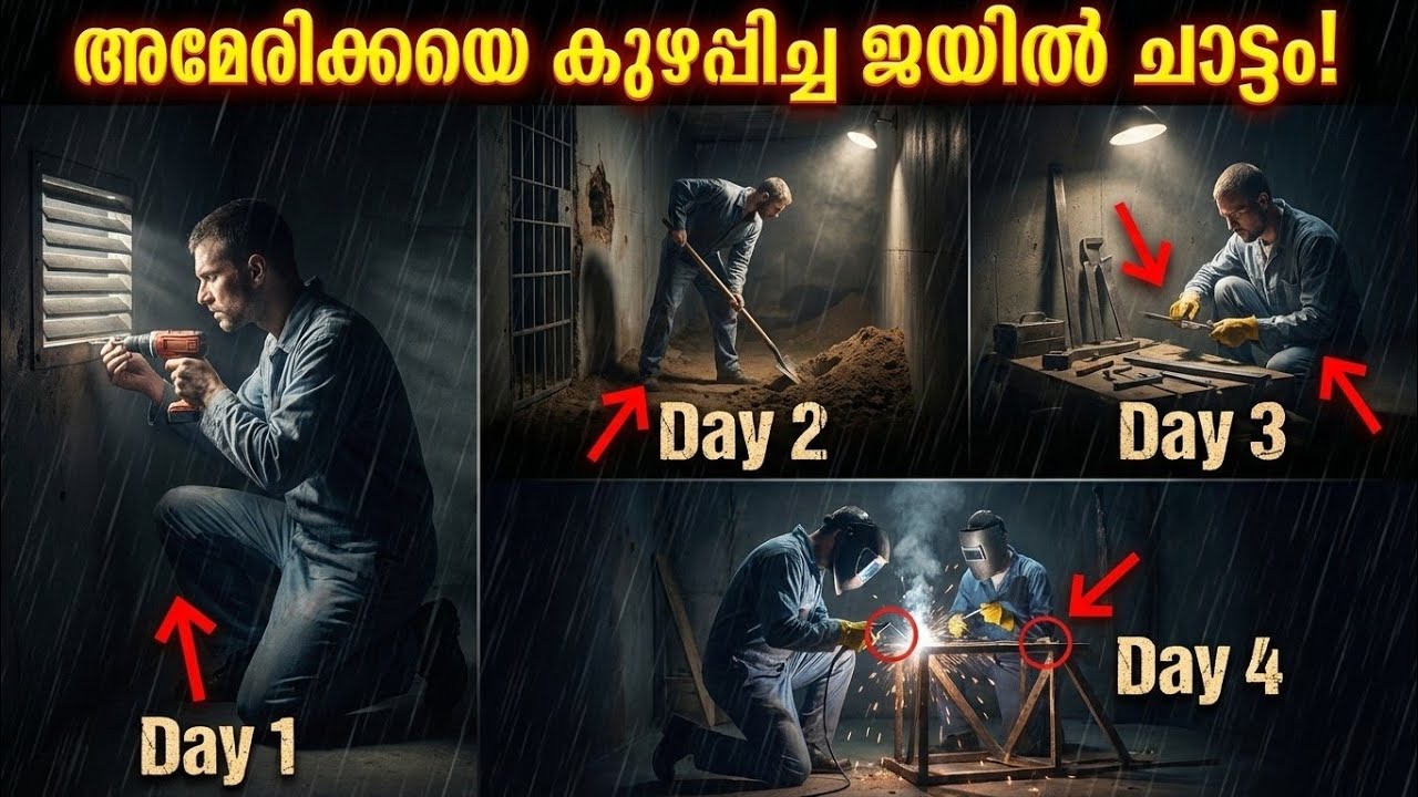 അമേരിക്കയെ നടുക്കിയ ജയിൽ ചാട്ടം😱സംഭവം ഇങ്ങനെ | ALCTRAZ PRISON ESCAPE | MALAYALAM EXPLANATION 
