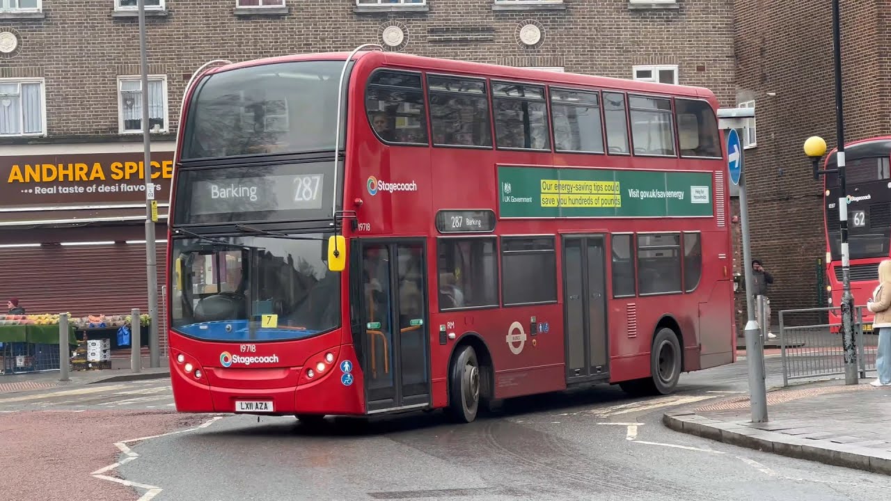 London's Buses in Barking on 26th January 2023