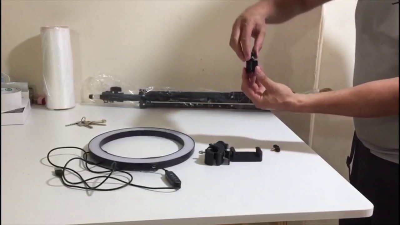 Cómo armar un aro de luz led