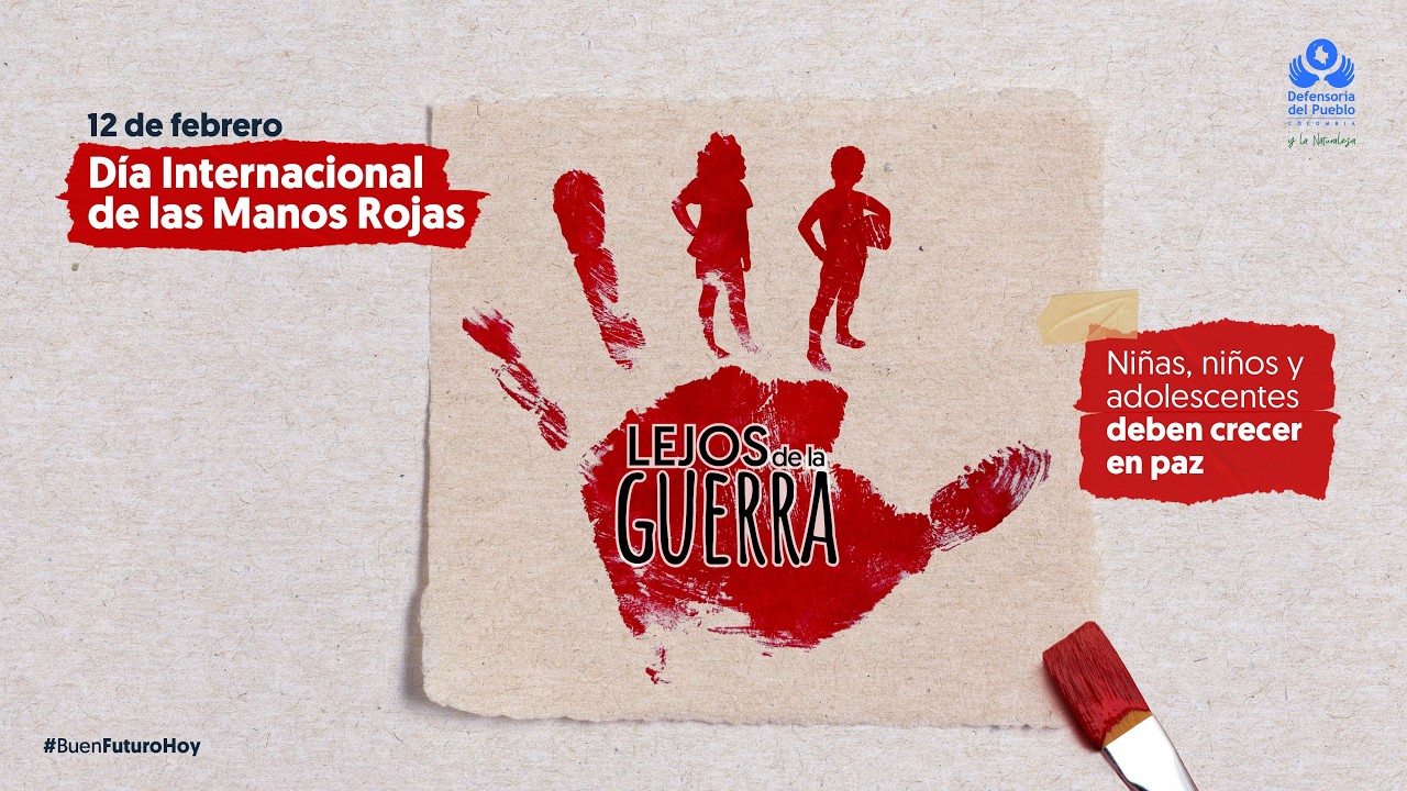 Lejos de la guerra - Conmemoración Día Internacional de las Manos Rojas