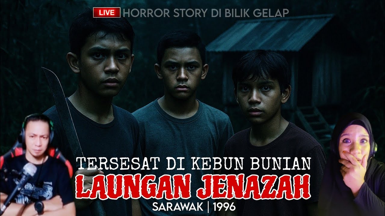 EP293 TERSESAT DI KEBUN BUNIAN | LAUNGAN JENAZAH | SARAWAK 1996 #bunian #livehorrorstory #seram